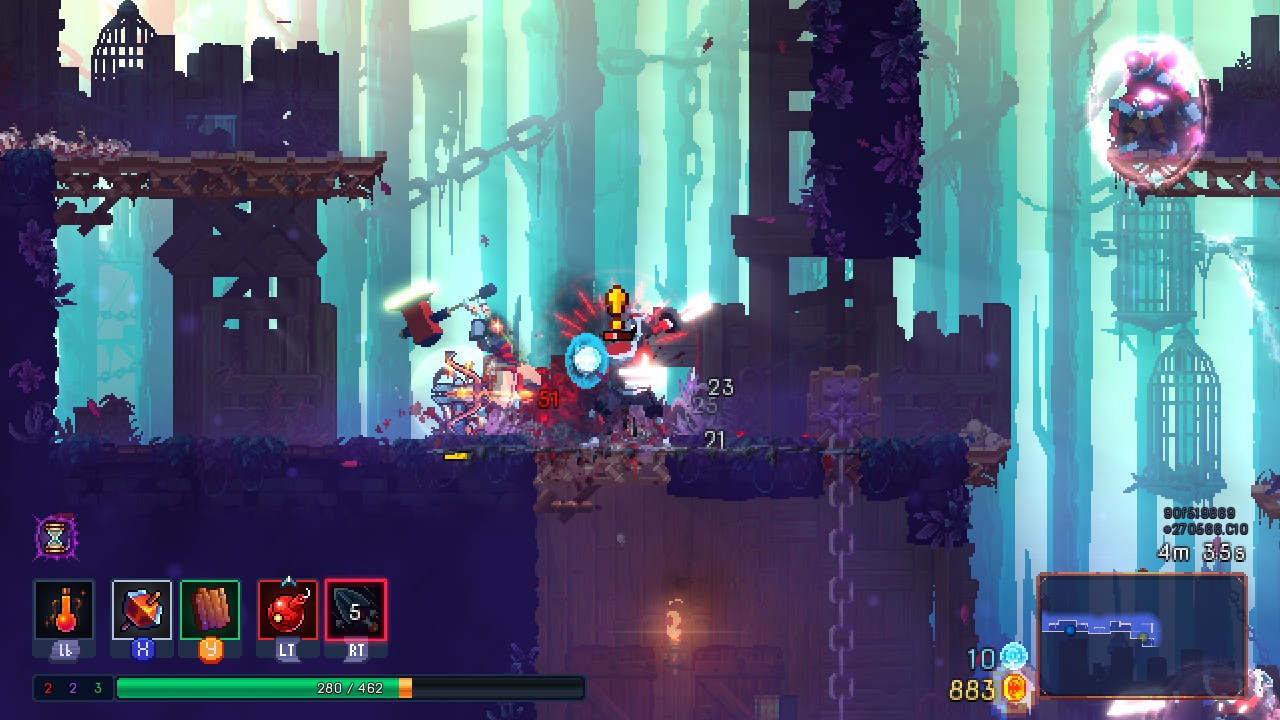 dead cells progression dead cells progression